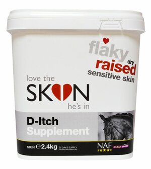 NAF Love the skin D-ITCH supplement 2.4KG